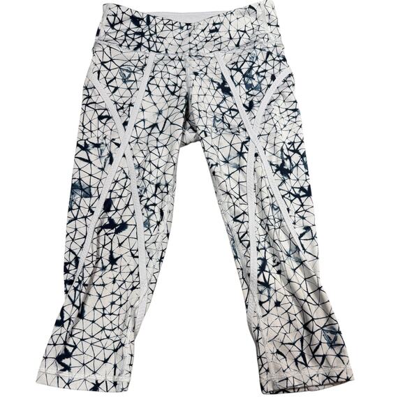 Lululemon Pedal Pace Crop Star Crushed Print – Size 4 - Picture 4 of 6